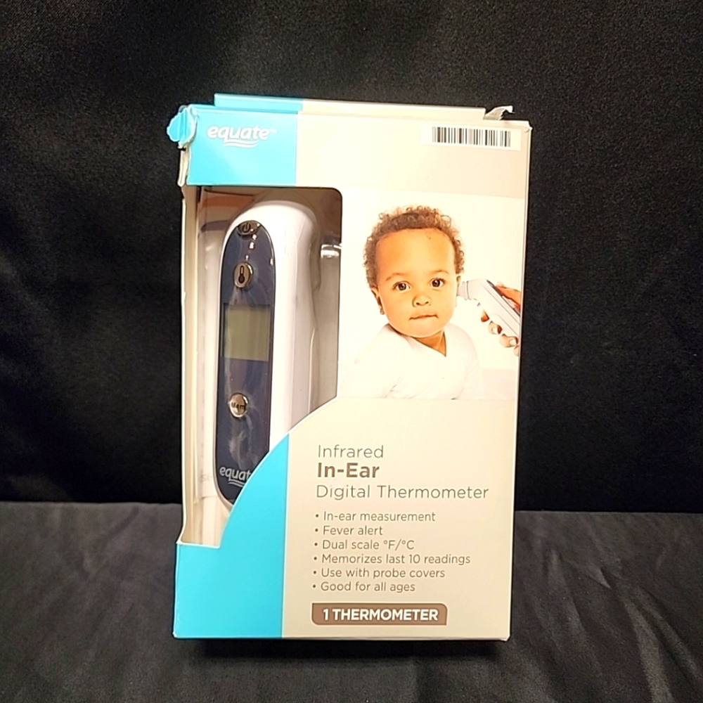 Infrared In Ear Digital Thermometer For All Ages By Equate